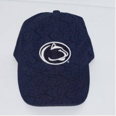 Penn State University Nittany Lion Blue Paisley Hook & Loop Baseball Cap Hat  eb-70219476